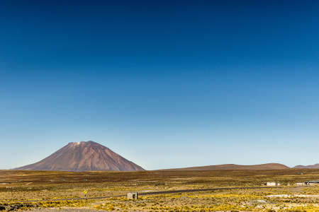 A beautiful view of the Salinas and Aguada Blanca National Reservation Chillihua captured in Peru