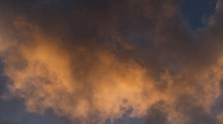 A low angle shot of the sky with clouds