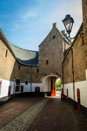 ZIERIKZEE, ZEELAND, THE NETHERLANDS, THE NOORDHAVENPOORT, NETHERLANDS - Sep 15, 2018: Zierikzee,...