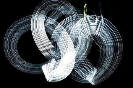 A cool beautifully made vibrant background of colorful lights created with a slow shutter speed