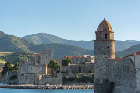 A beautiful shot of the Chateau Royal de Collioure in France