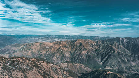 view from our hotel during a visit to Lansdowne,Uttarakhand.