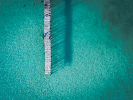 Koh Rong from aboveの写真素材