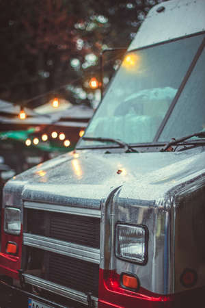 A vertical shot of the front part of a car during daytimeの写真素材