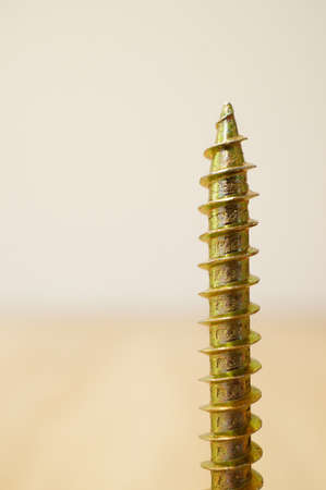 A closeup shot of a detailed screw thread