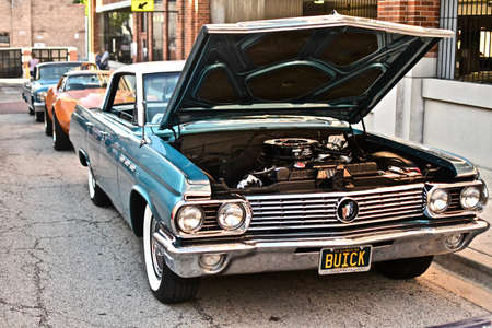 DOWNERS GROVE, UNITED STATES - Jun 07, 2019: A Buick Invicta during the Downers Grove Car Show -...