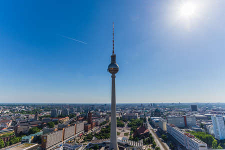 view over berlinのeditorial素材
