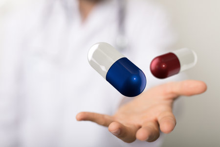 health care icon pattern medical innovation conceptの写真素材