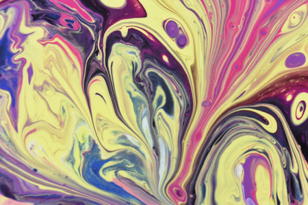 A liquid oil art - great for an artsy background or wallpaper