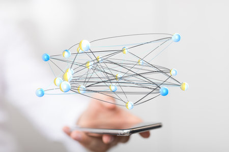 Using Cloud Technology to Send and Receive Filesの写真素材