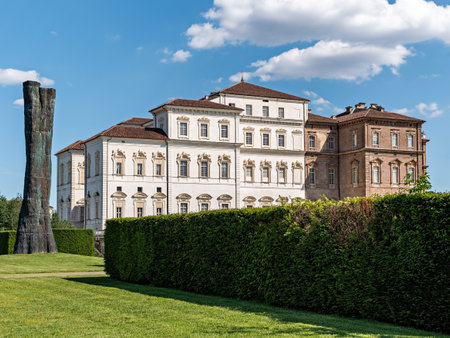 The palace of Venaria during daytime inTurinのeditorial素材