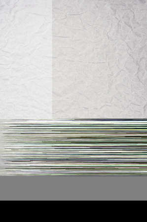 A closeup of a scrunched textured recycled paper background