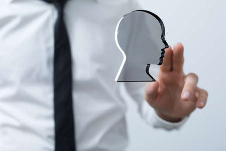 Mind, brain power and energy conceptの写真素材