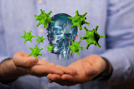 epidemic virusの写真素材