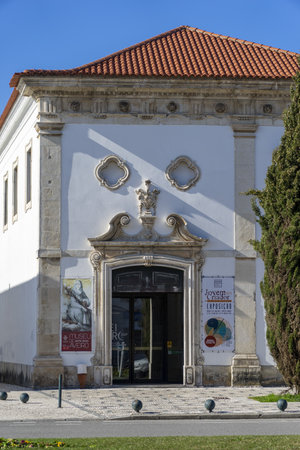 AVEIRO, PORTUGAL - Feb 19, 2020: Museum of Aveiro Santa Joana, located on the old Monastery of Jesus, Aveiro, Portugal, Europeのeditorial素材