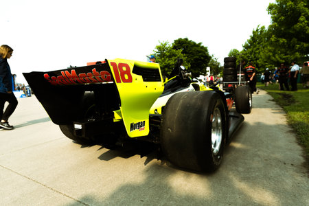 DETROIT, UNITED STATES - May 31, 2019: french racer for Vassar racingのeditorial素材