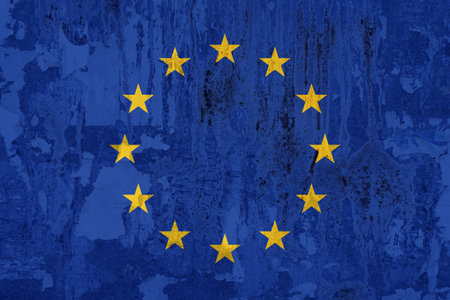 An illustration of the flag of the European Union