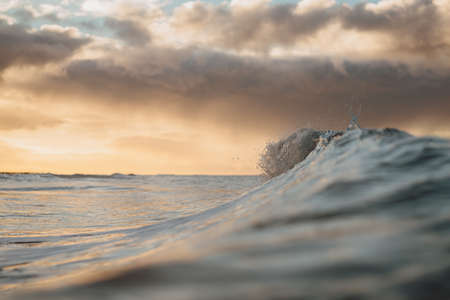 A beautiful shot of sea in Domburg, the Netherlands