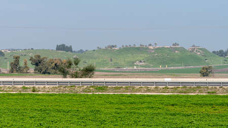 The valley of Megiddo in Israel