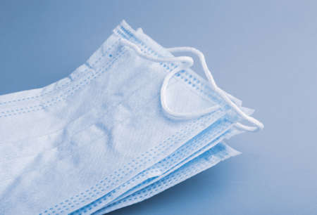 Image of medical face protection mask. A surgical mask, also called a FFP (filtering facepiece...