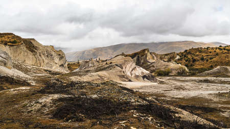 A breathtaking view of the St-Bathans in South Island, New Zealand
