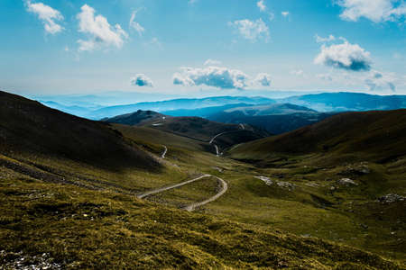 A mesmerizing view of Three Peaks Hill under a cloudy sky in Argentina