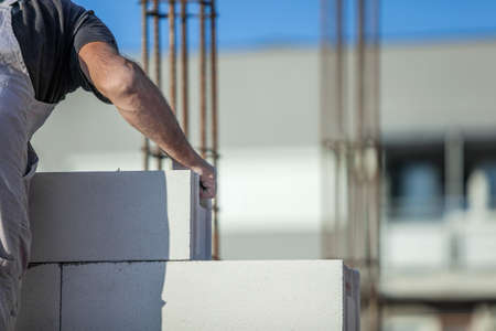 A process of house constructione from the gas silicate block