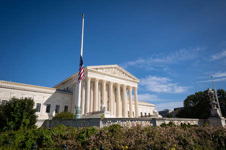 WASHINGTON D.C., UNITED STATES - Sep 19, 2020: Washington, D.C./USA- September 19, 2020: The Supreme...
