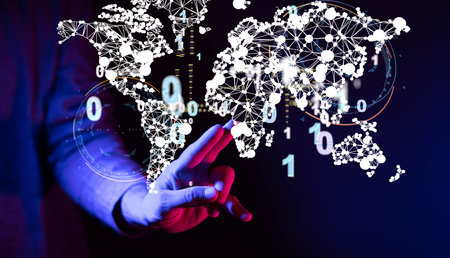 Best Internet Concept of global business from concepts series