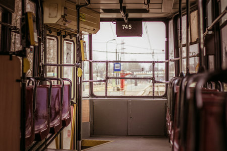 summer day inside a tram