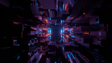 A beautiful 3d illustration for background/wallpaper