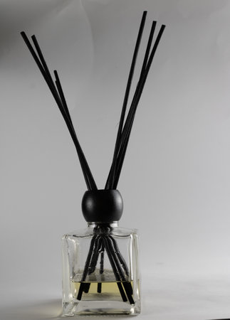 A vertical shot of aroma reed diffuser