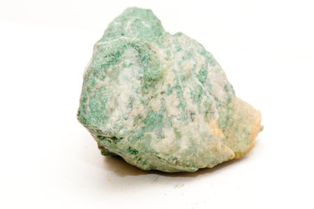 garnierite  rare earth mineral sampleの写真素材