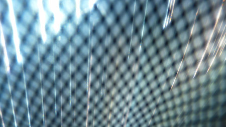 A blurred noisy light backgroundの写真素材