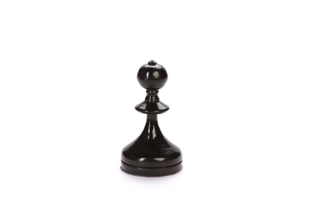 The piece of chess isolated on a white backgroundの写真素材