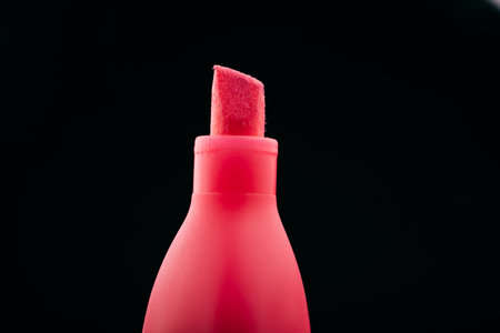 A closeup focus shot of a marker tipの写真素材