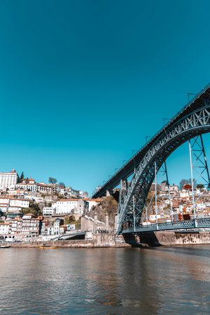 The famous bridge Ponte Luis in Porto, Portugal