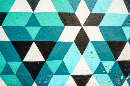A closeup shot of abstract background in blue, white, and black colorsの写真素材