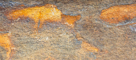 A closeup shot of a rock texture perfect for background