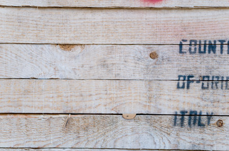 A closeup shot of old wood planks surfaceの写真素材