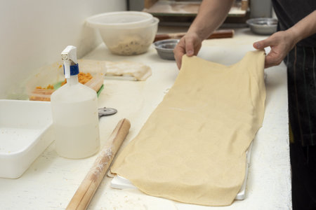 The process of preparation of dumplings
