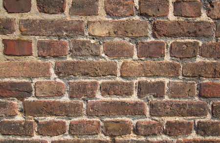 A closeup shot of a brick wall - perfect for background