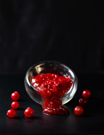Ways to display red currantの写真素材