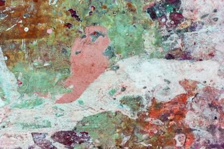 A background and texture of old paint on wood