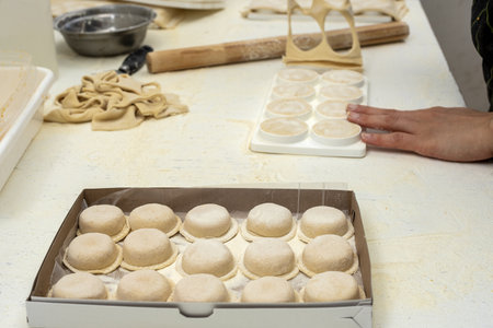 The process of preparation of dumplings