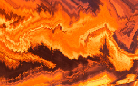 An abstract colorful background with wavy patternsの写真素材