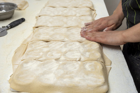 The process of preparation of dumplings