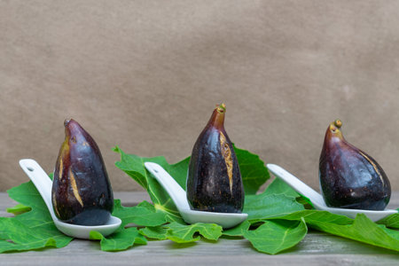 natural figs collected from a tree