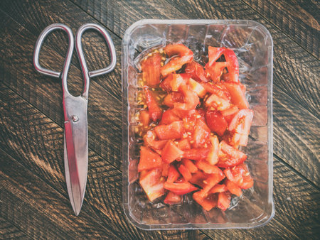 Chopped tomato