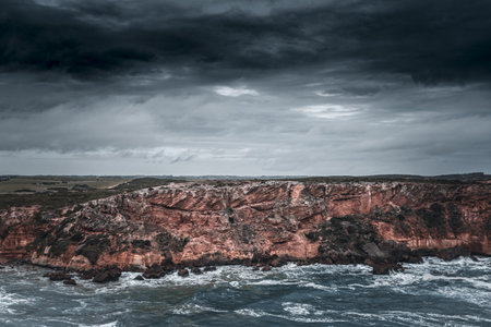 Iconic Beaches and Coastline of the Great Ocean Road, Victoria Australiaの写真素材